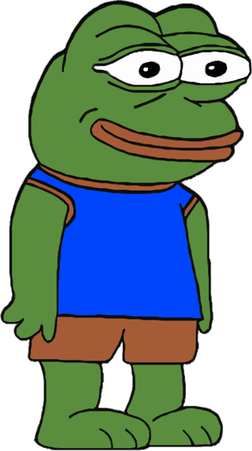 Sad Pepe Clipart Background PNG PNG Play