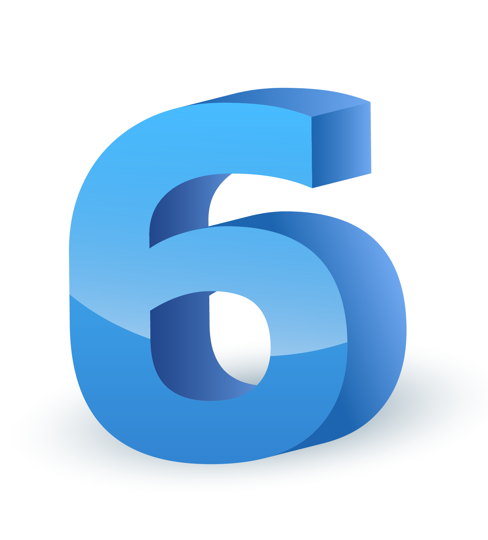 6 Number PNG Download Free Image - PNG Play