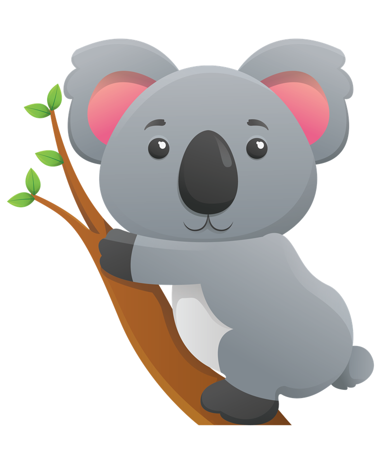 Animated Koala Png Clipart Background Png Play