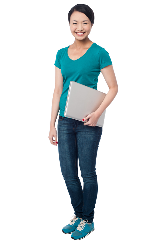 Standing Girl PNG Images Transparent Background | PNG Play