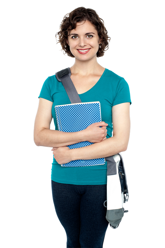 Woman Student Royalty Free Png Photo Png Play