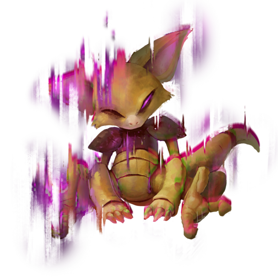 Abra Pokemon Background PNG Image