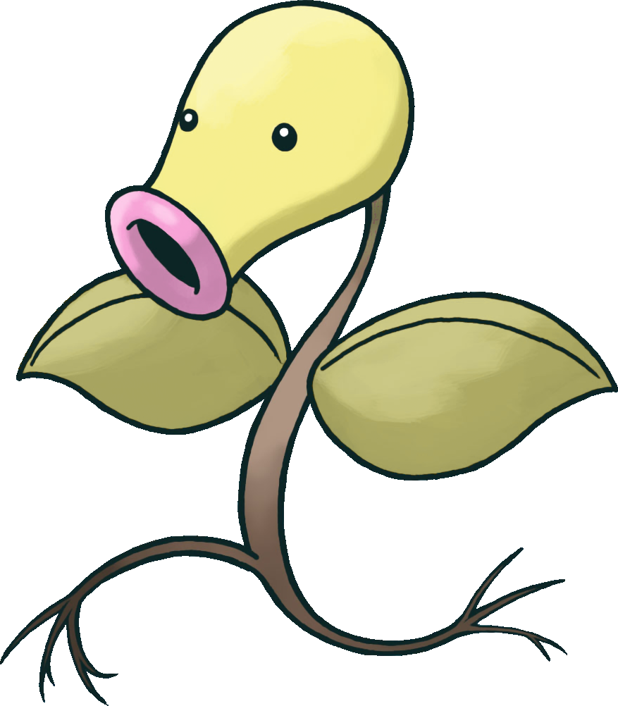 Bellsprout Pokemon PNG Background