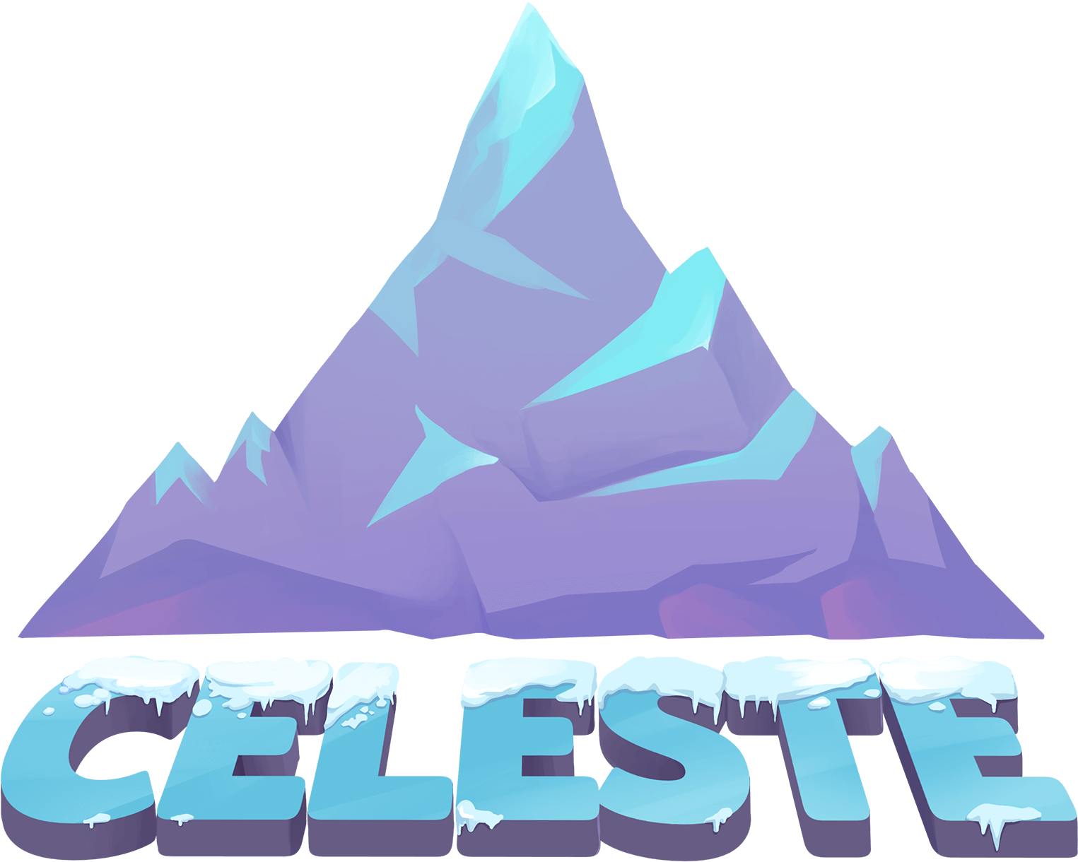 Celeste Game Logo PNG Photos