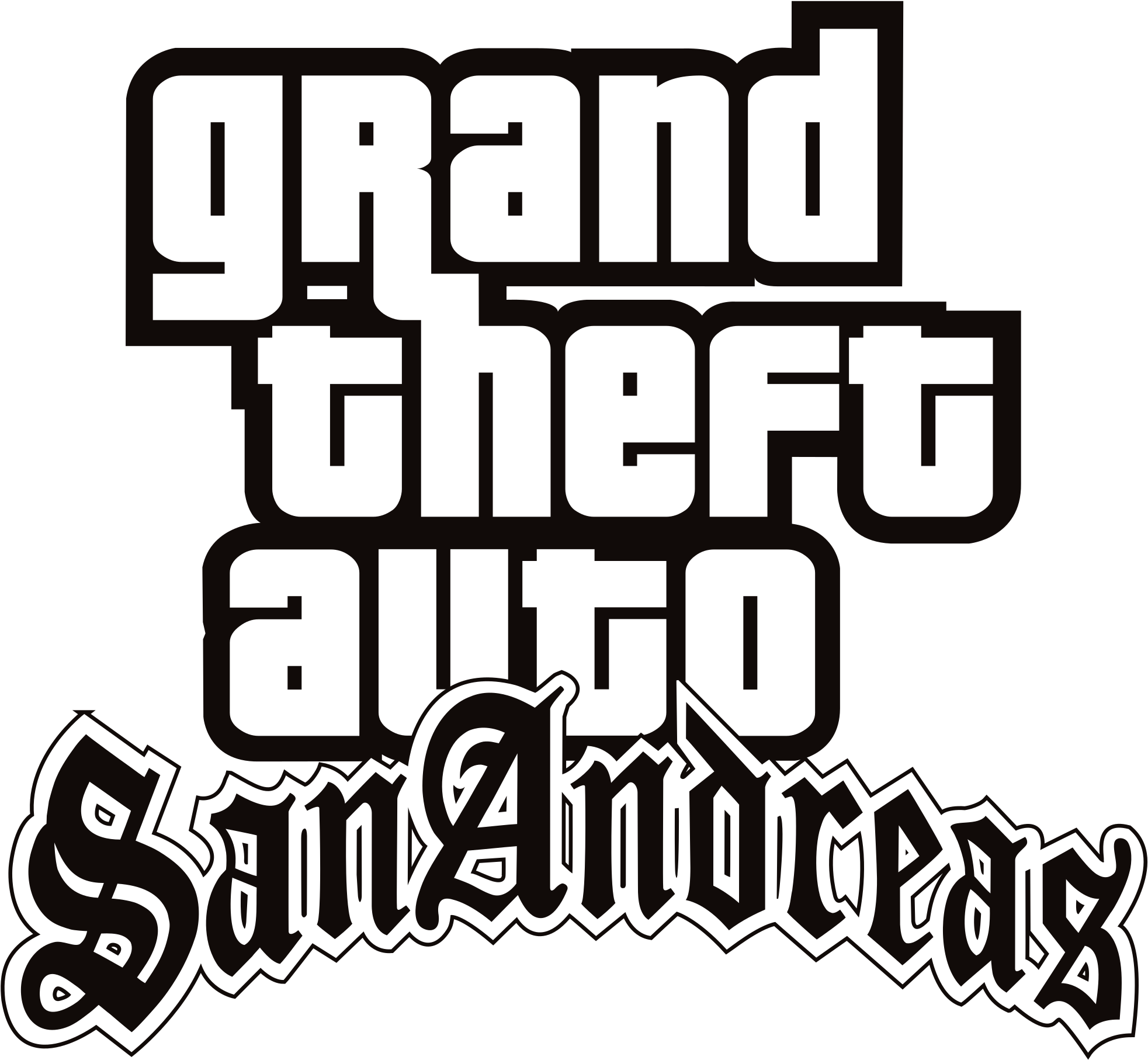 Grand Theft Auto San Andreas Logo Png Images Transparent Background