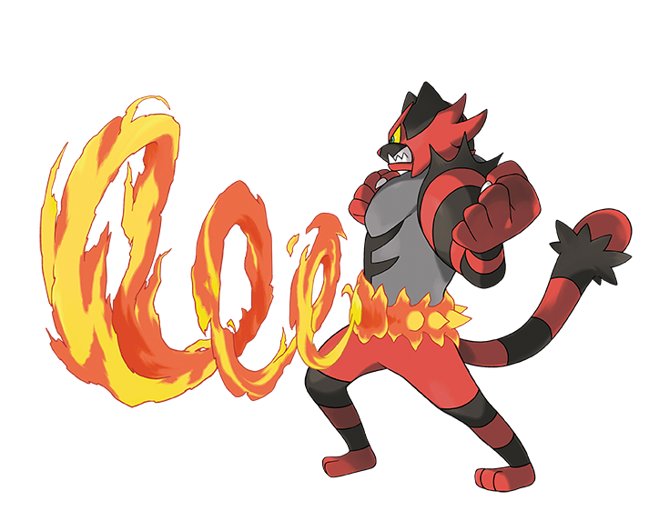 Incineroar Pokemon PNG Photo Image