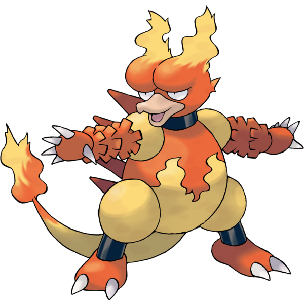 Magmortar Pokemon PNG Clipart Background