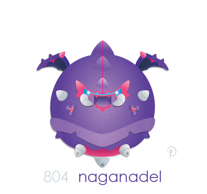 Naganadel Pokemon Free PNG Clip Art