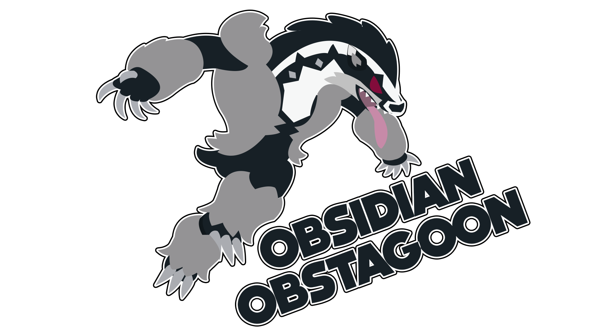 Obstagoon Pokemon Free PNG Clip Art