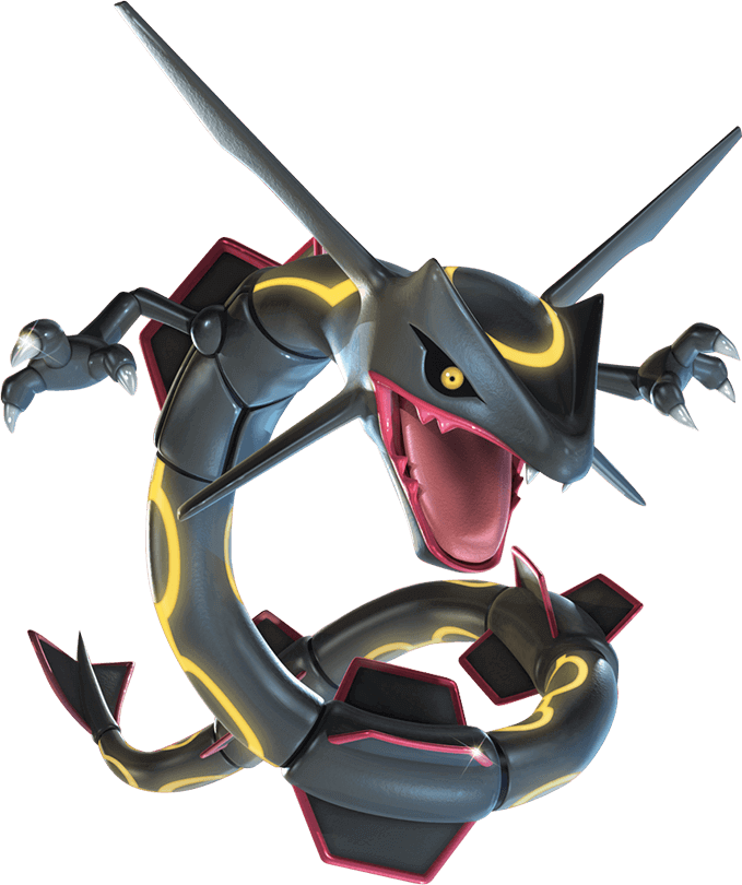 Rayquaza Pokemon Background PNG