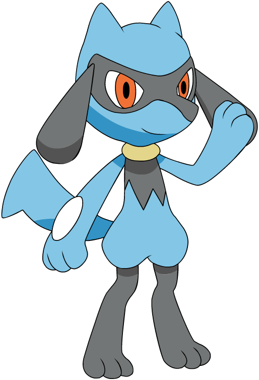 Riolu Pokemon PNG Clipart Background