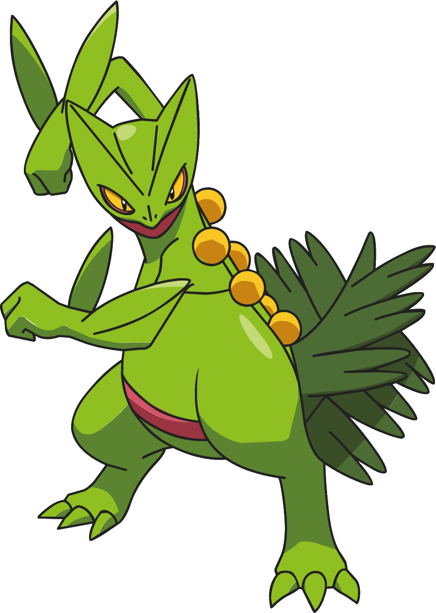 Sceptile Pokemon PNG Clipart Background