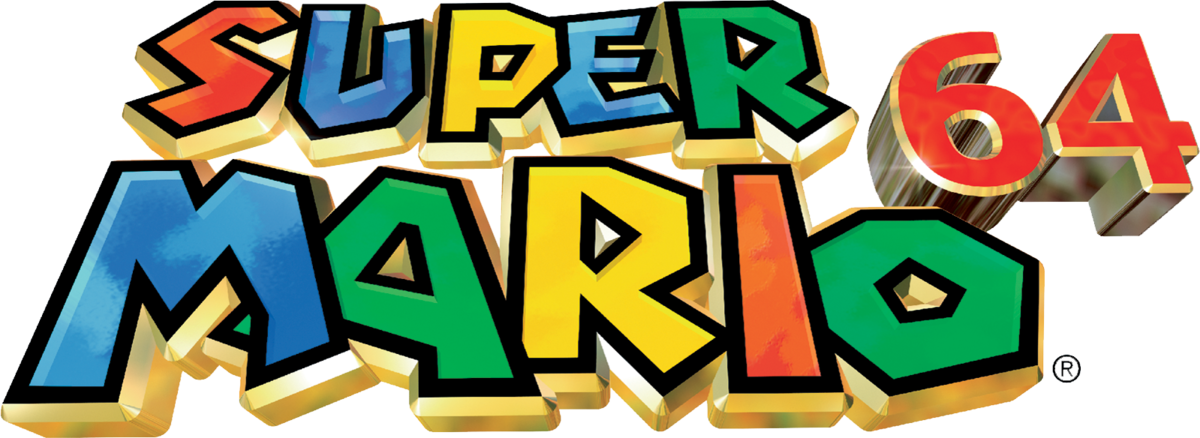 Super Mario 64 Logo PNG HD Photos