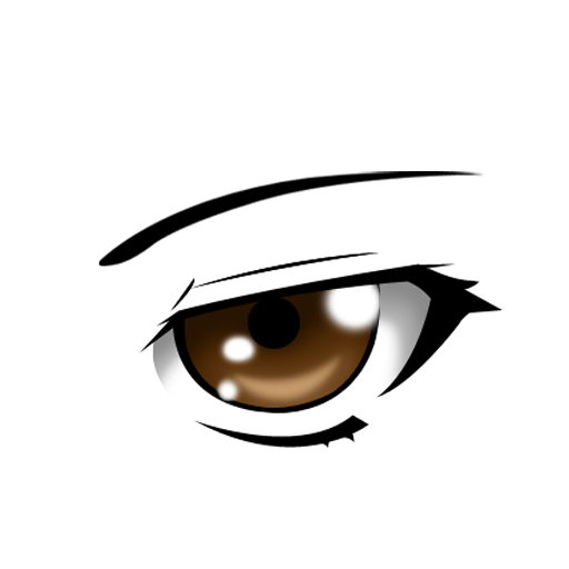 Anime Eyes Background PNG