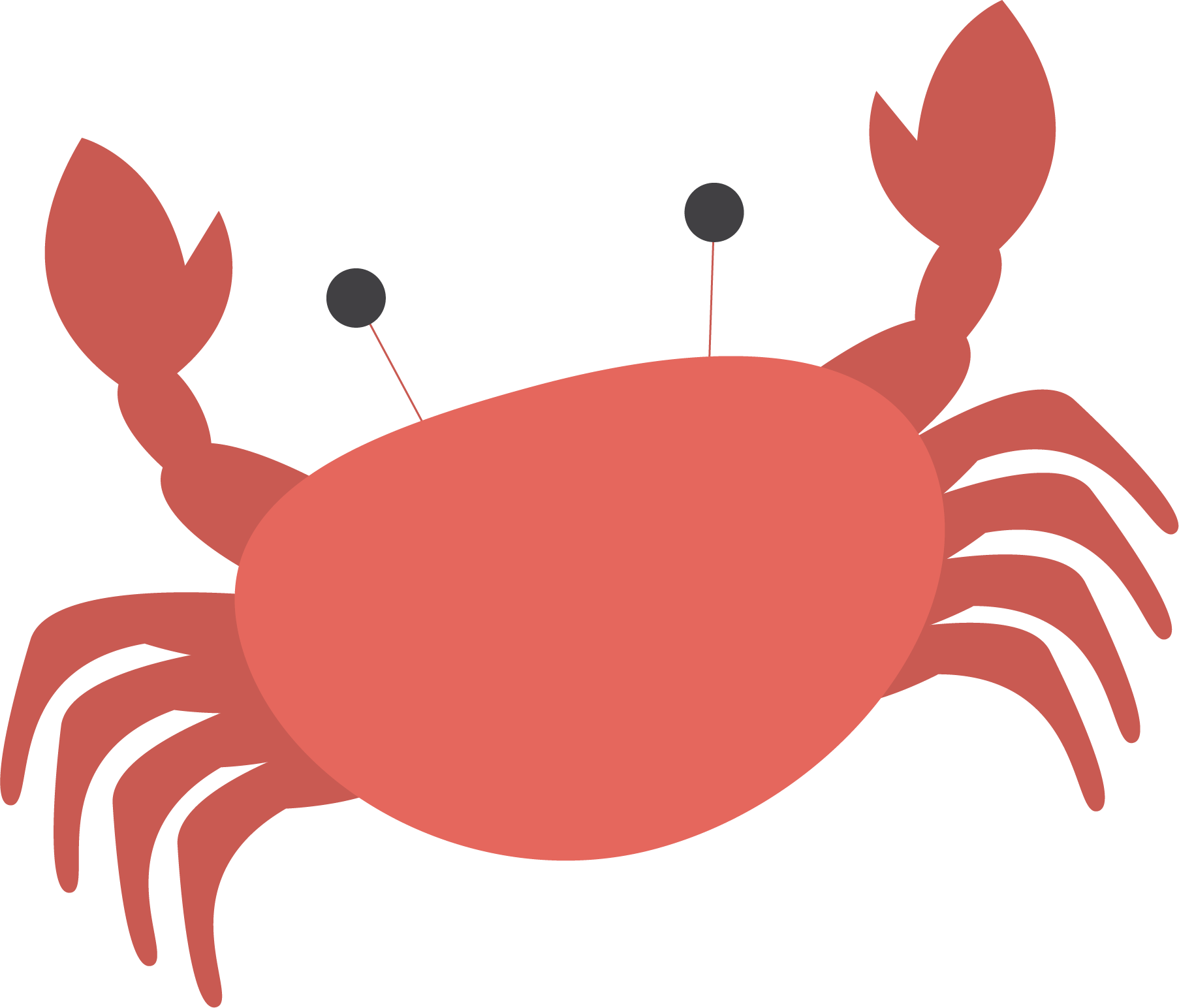 Crab Transparent Clip Art PNG