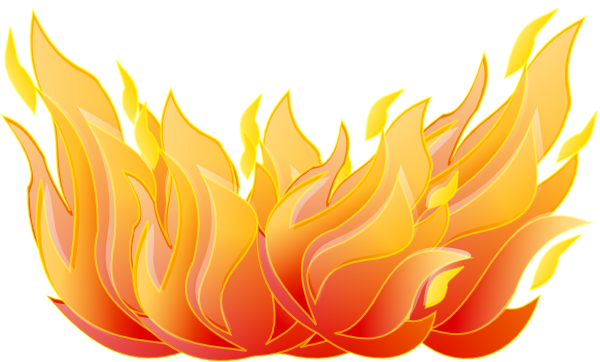 Fire Clip Art Background PNG Image
