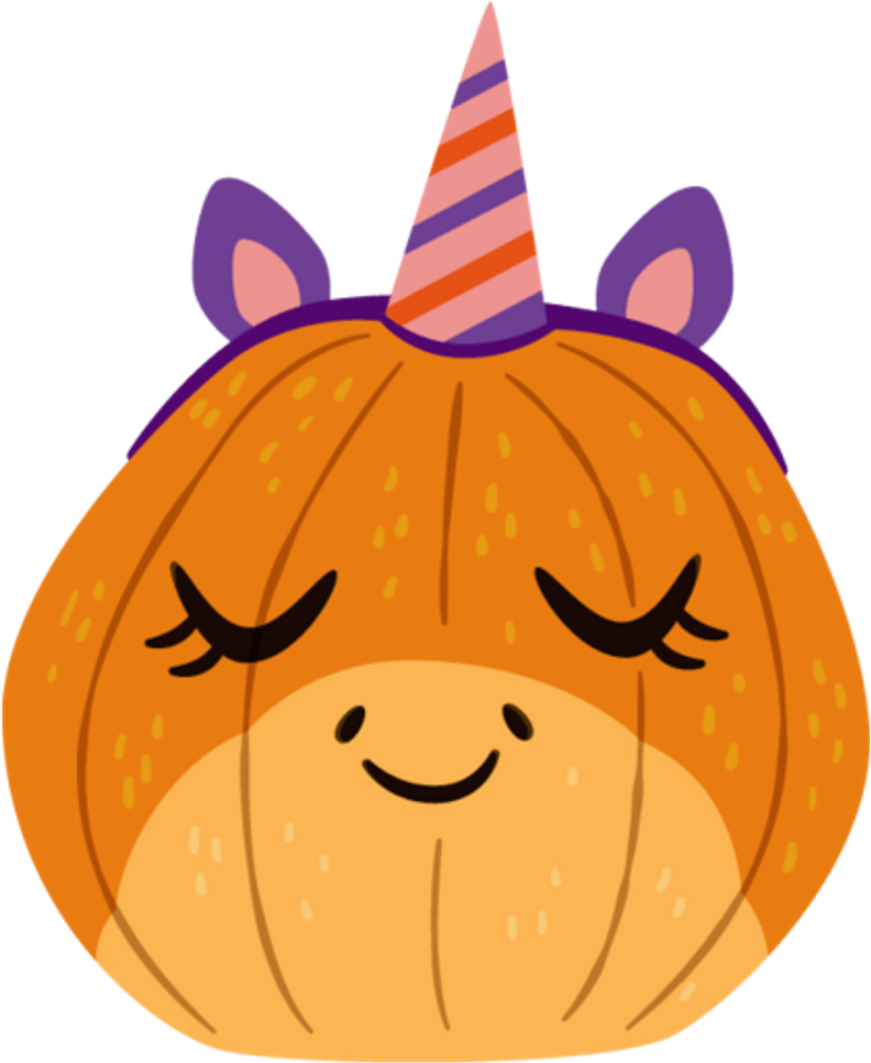 Halloween Emojis Background PNG Image