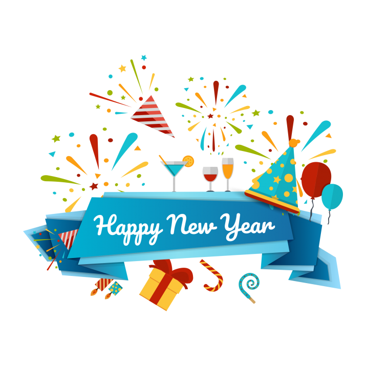 New Year PNG Photo Image