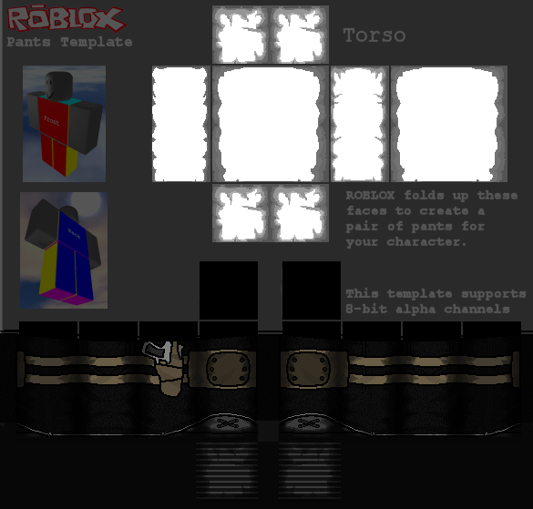 Pants Template Roblox PNG Images Transparent Background PNG Play
