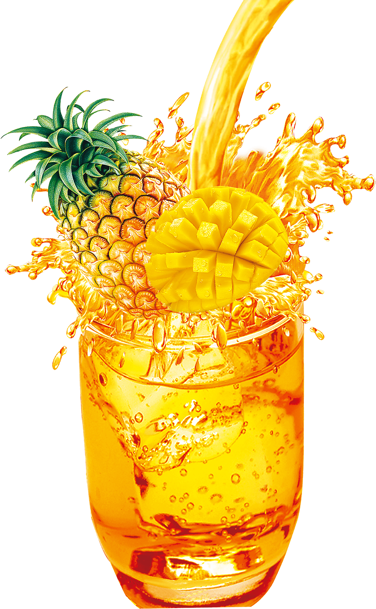 Pineapple Juice PNG Images Transparent Background | PNG Play