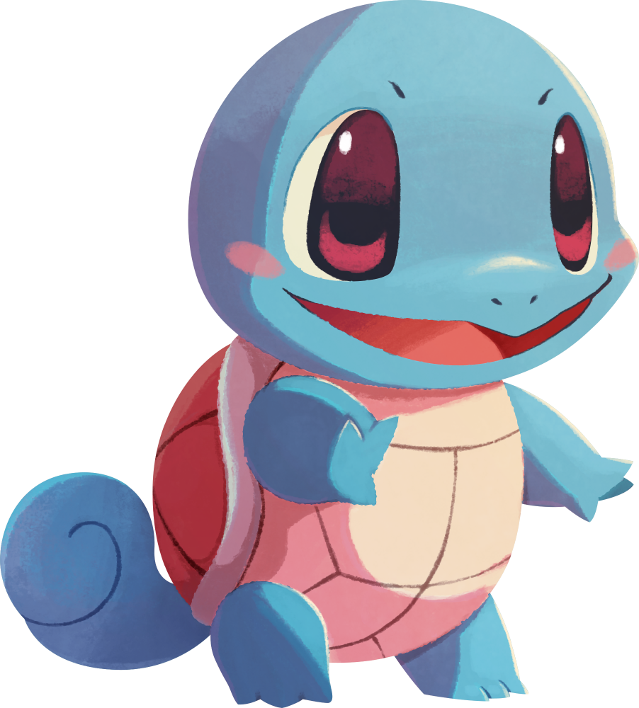 Squirtle Pokemon PNG HD Free File Download