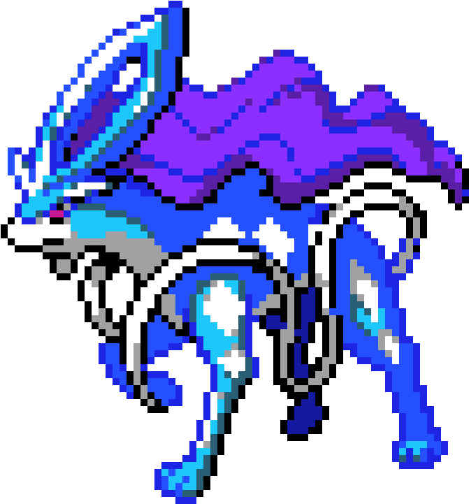 Suicune Pokemon Background PNG