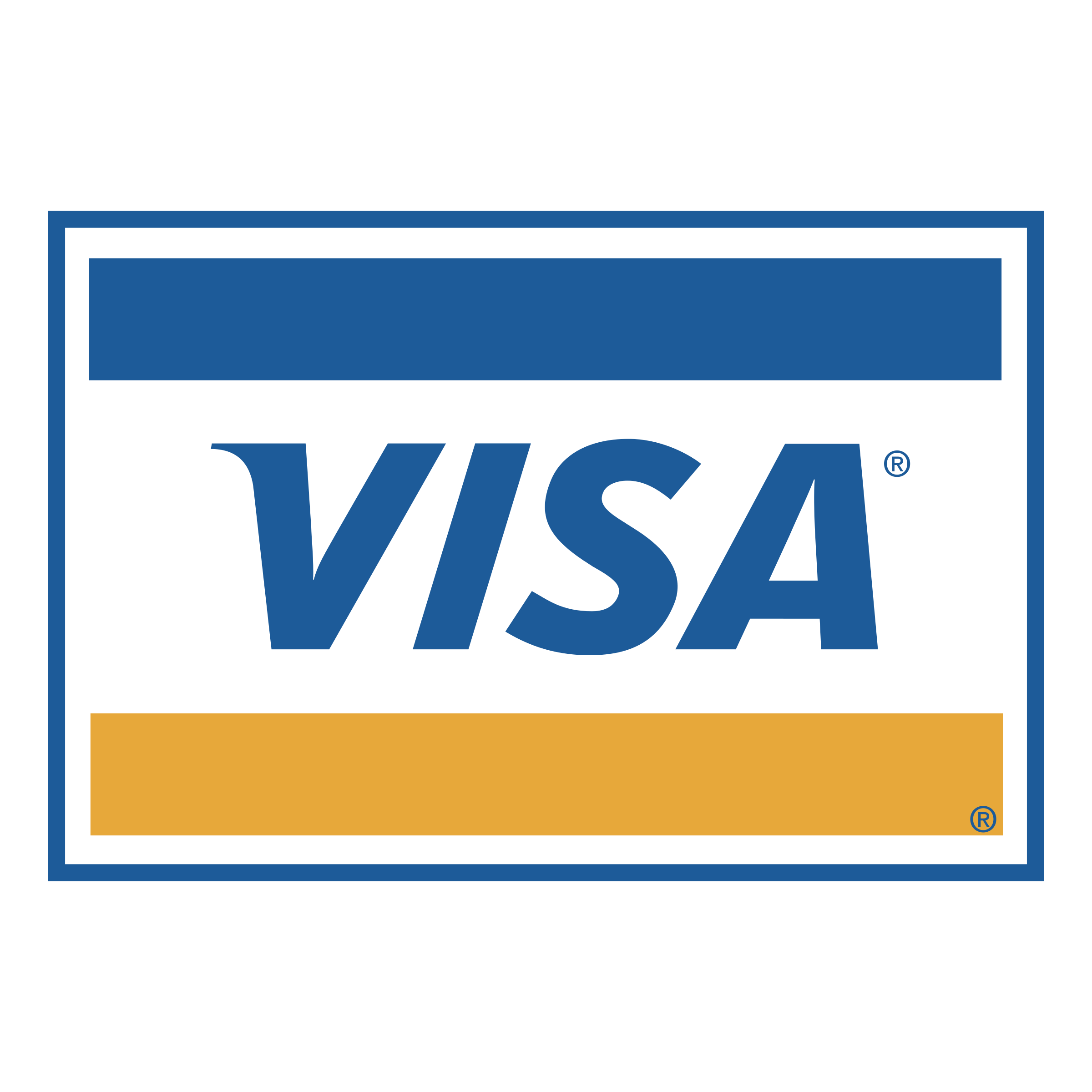 Visa Card Logo Background PNG Image