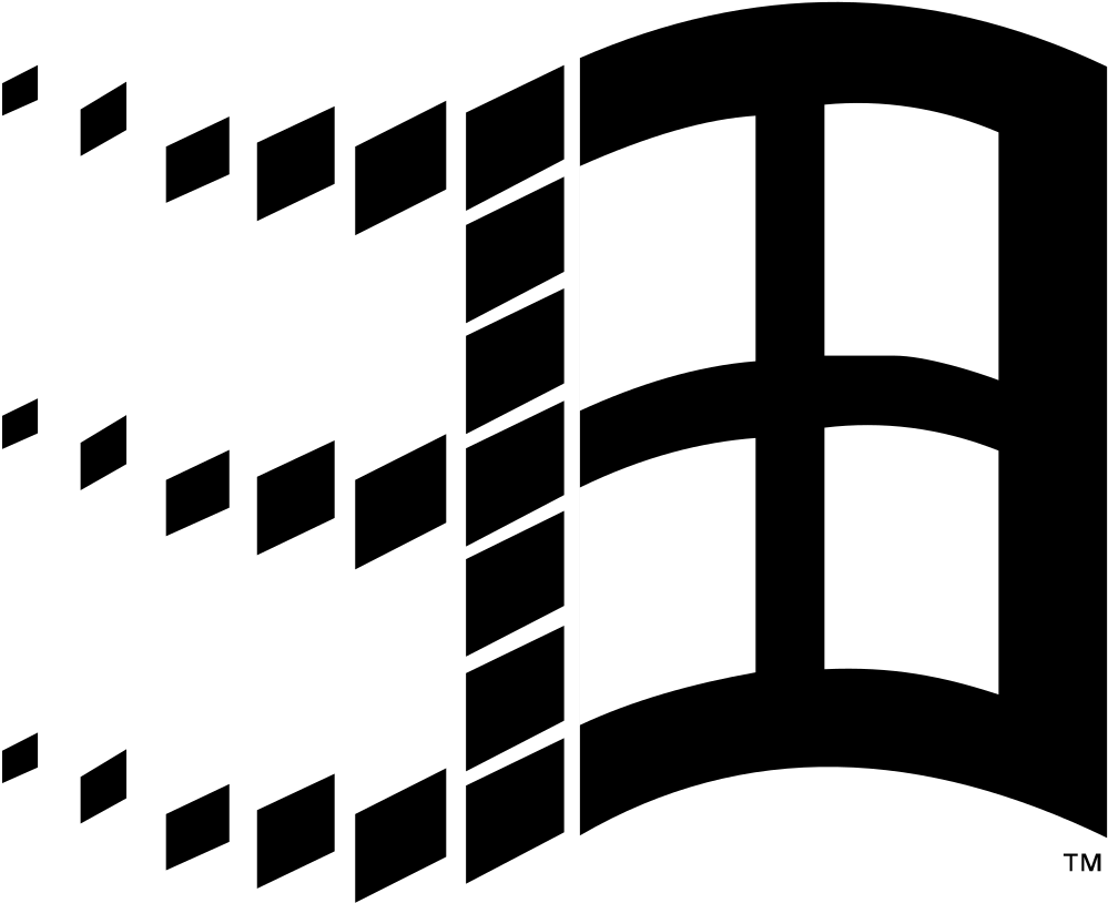 Первый логотип на прозрачном фоне. Виндовс 3.1 значок. Значок Windows 95. Значок Windows 98. Первый логотип виндовс.
