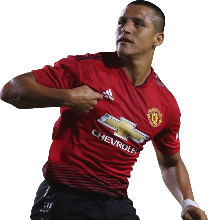 Alexis Sánchez Manchester United Download Free PNG