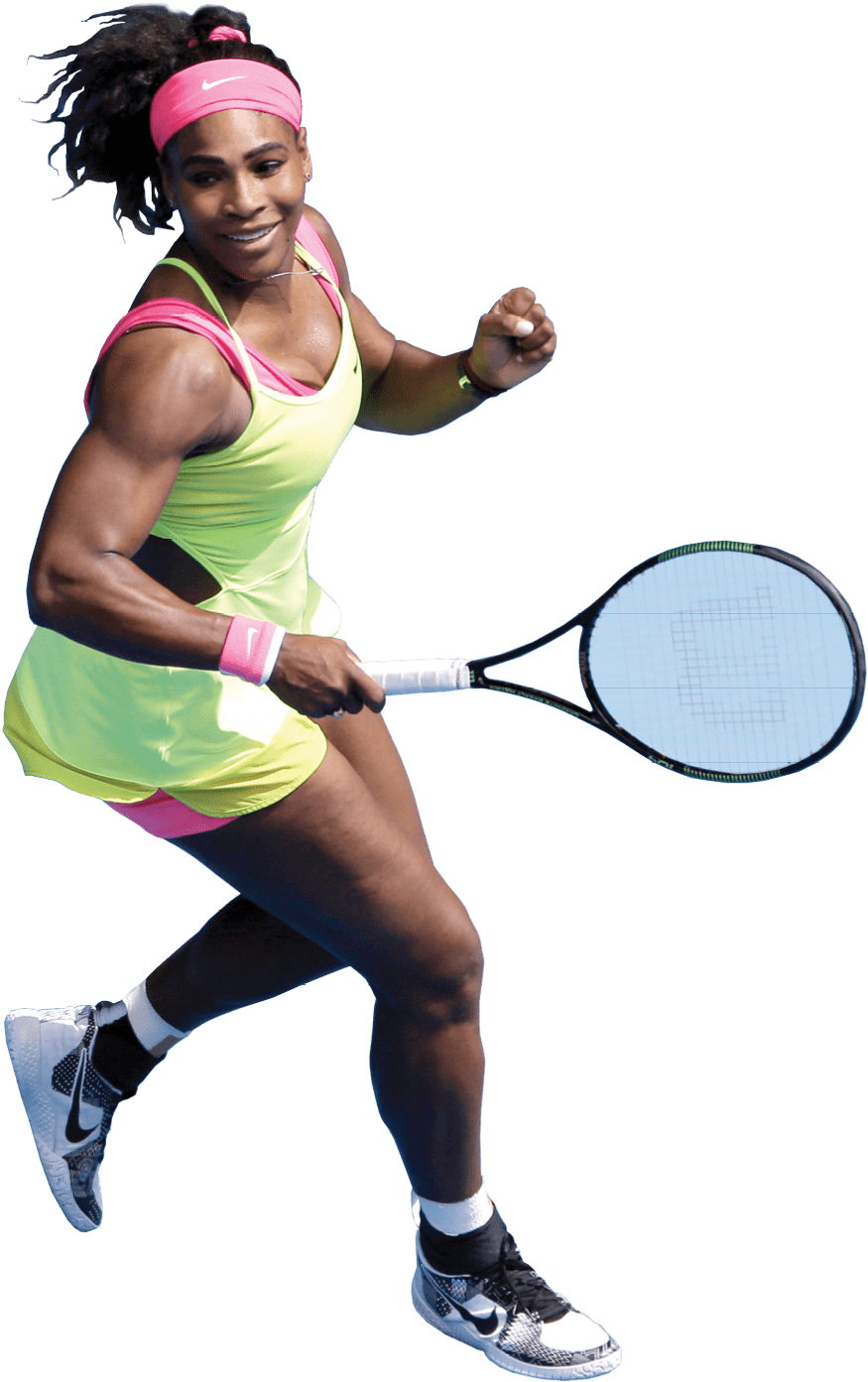Serena Williams Background PNG Image