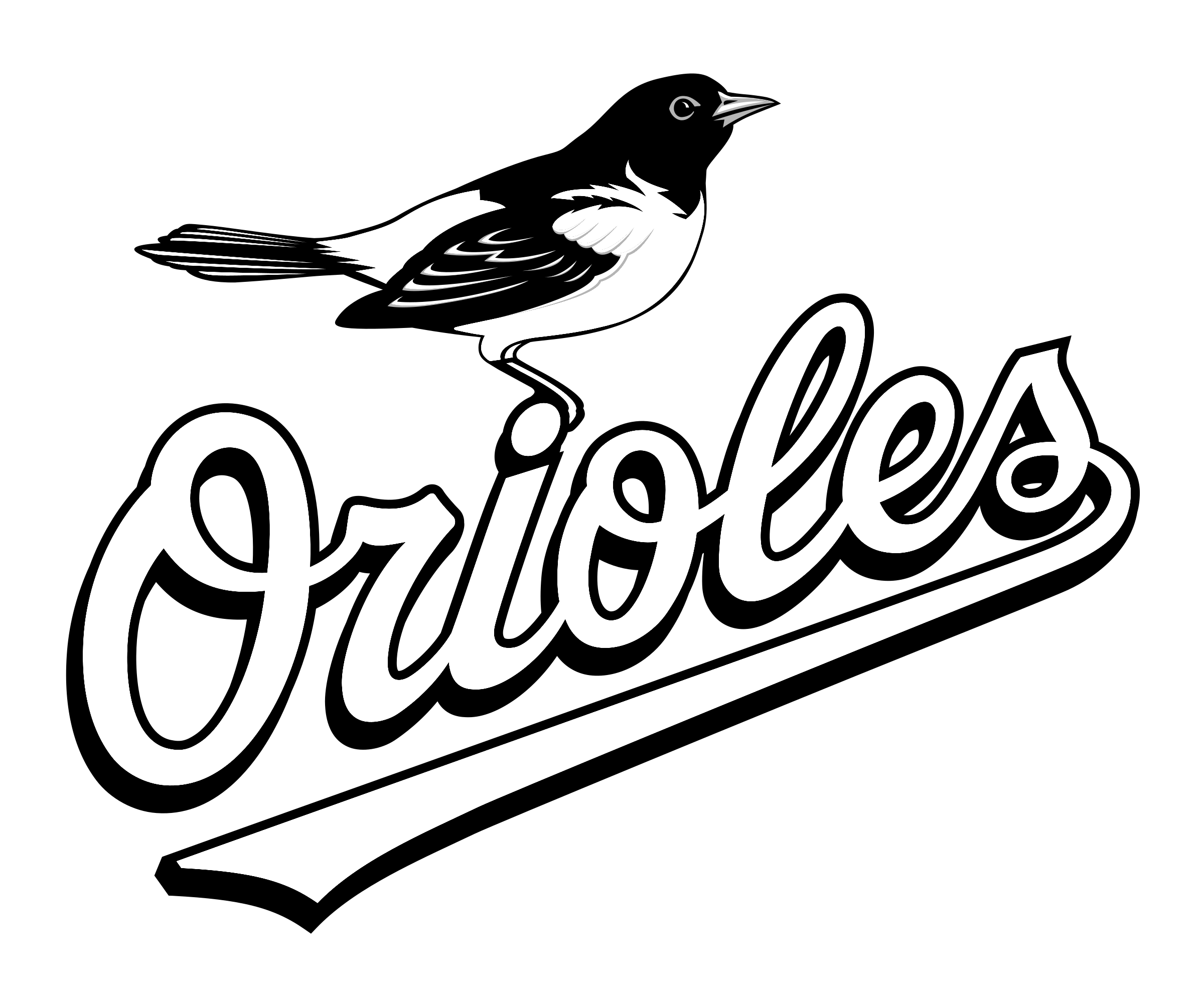 Baltimore Orioles Bird Logo Transparent Images