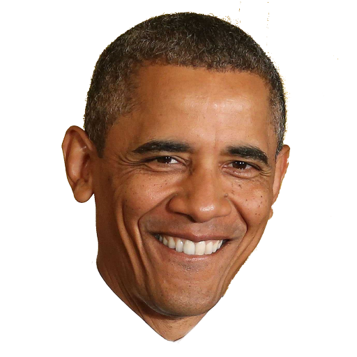 Barack Obama Mask Transparent File