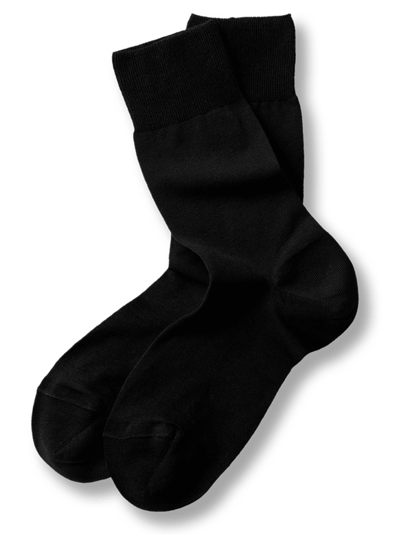 Black Sock Transparent PNG