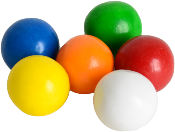 Bubble Gum Balls PNG Clipart Background