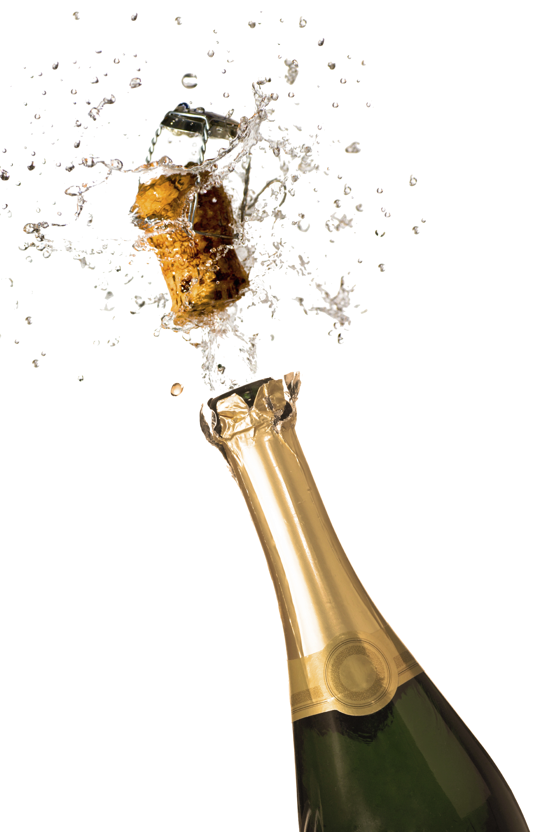 Champagne Explosion PNG Free File Download