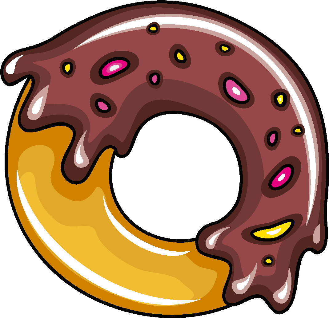 Chocolate Donut Transparent Free PNG