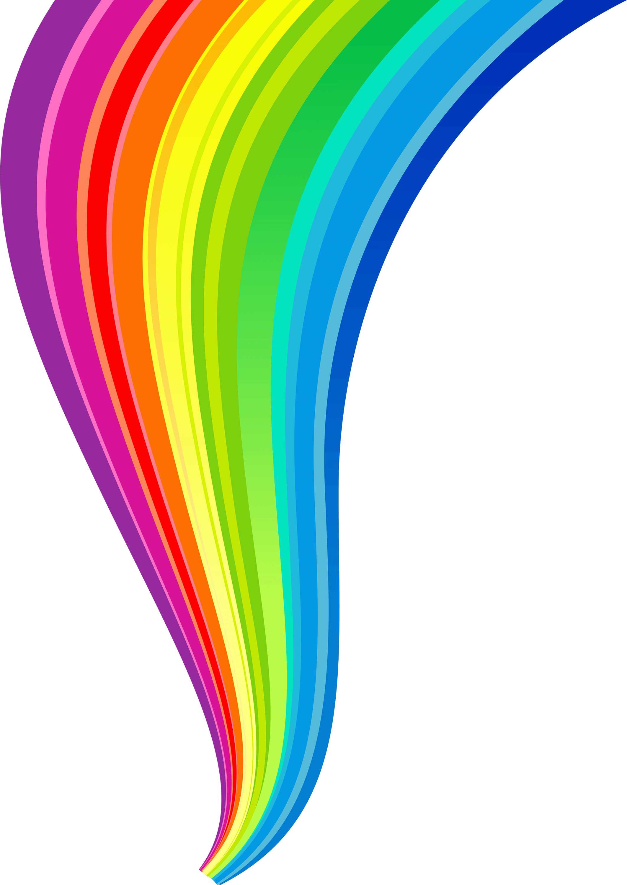 Classic Rainbow Transparent PNG