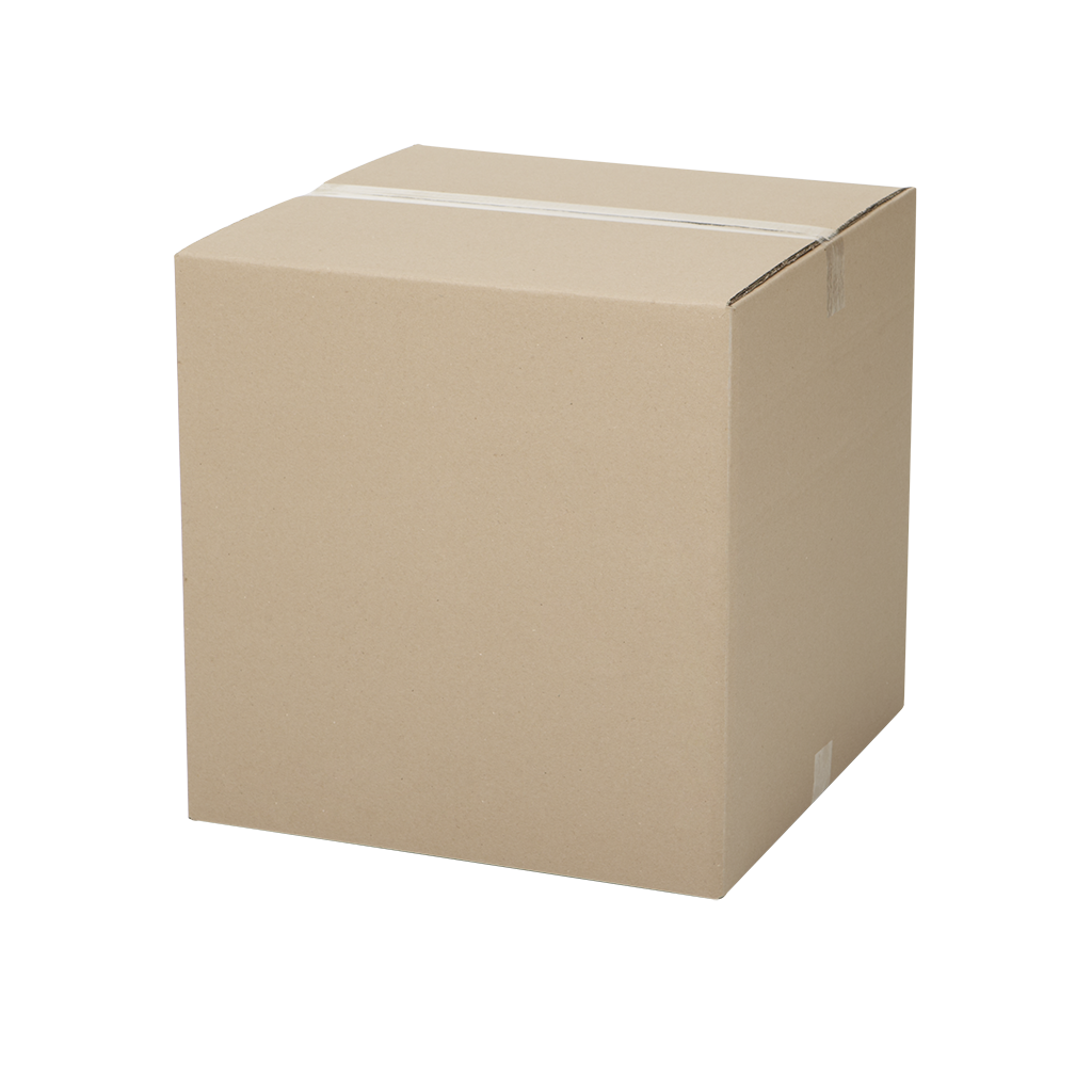 Closed Cardboard Box Transparent PNG
