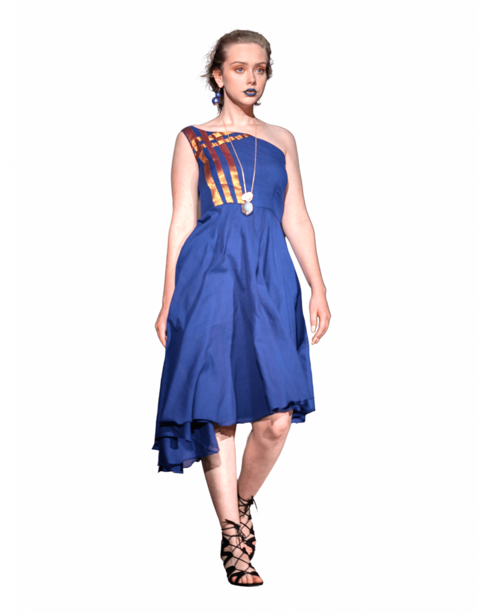 Dress Blue Transparent PNG