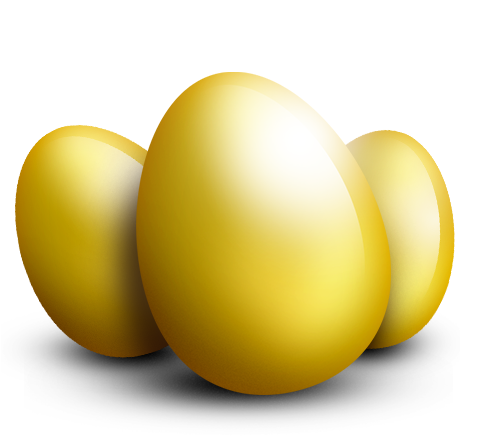Golden Egg Transparent Images