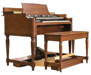 Hammond Organ Background PNG Image