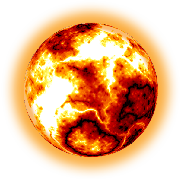 Huge Ball Of Fire Transparent Free PNG