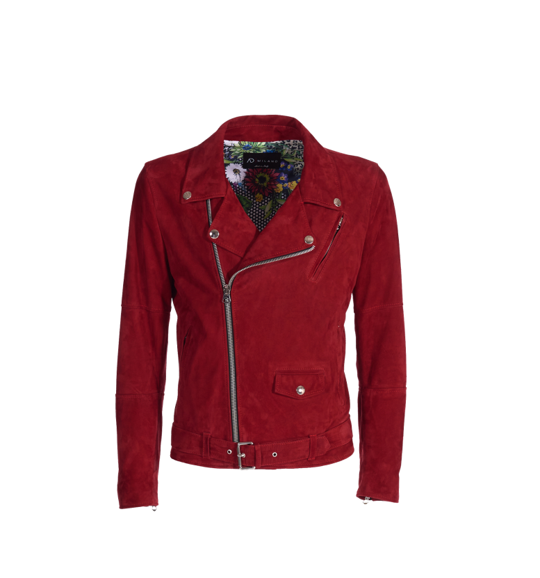 Jacket Red Leather PNG Background