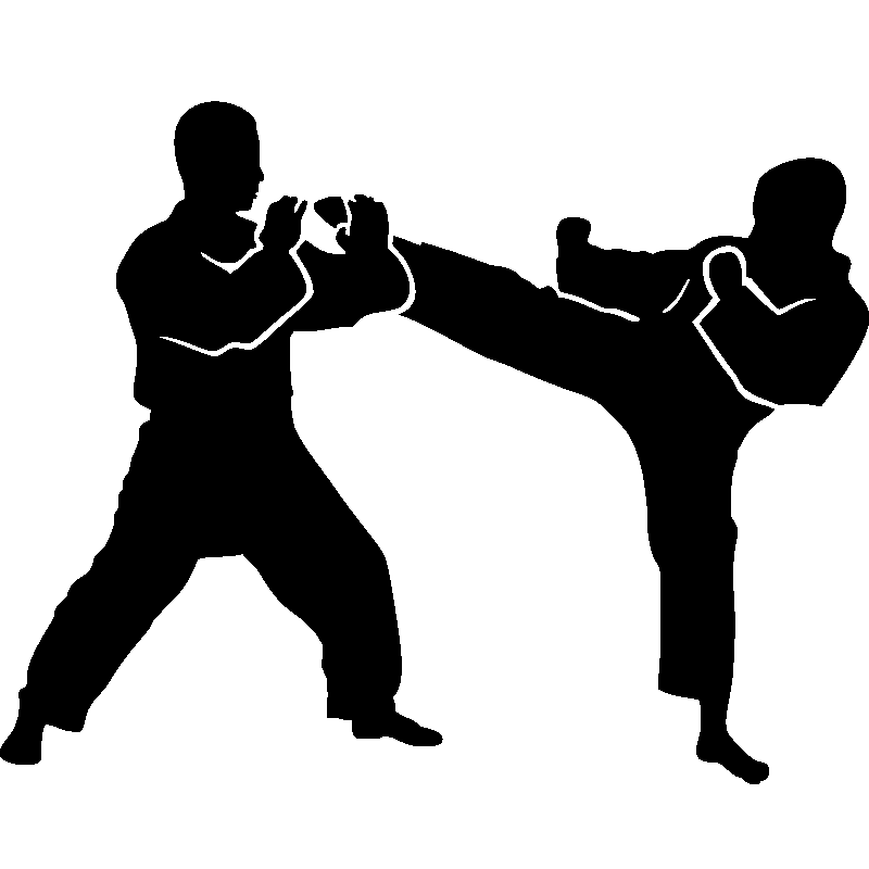 Karate Silhouette PNG Photos
