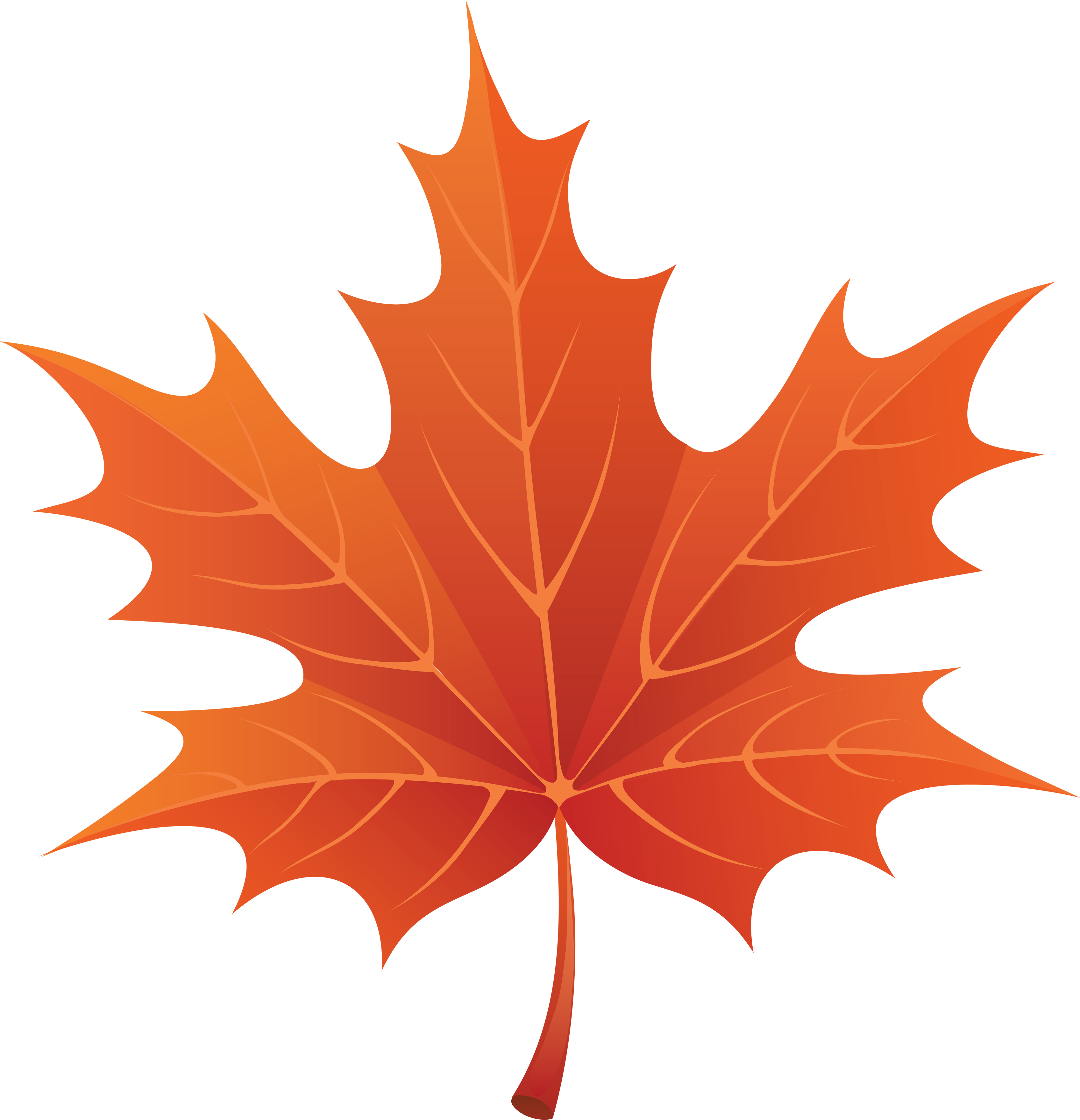 Maple Leaves Transparent Background