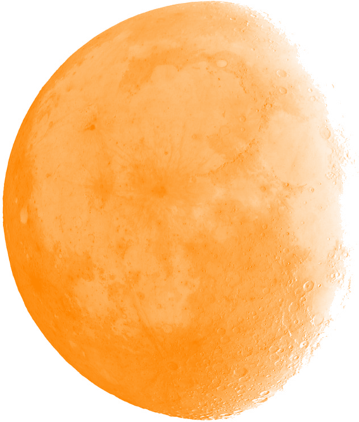 Moon Full Yellow Transparent Free PNG