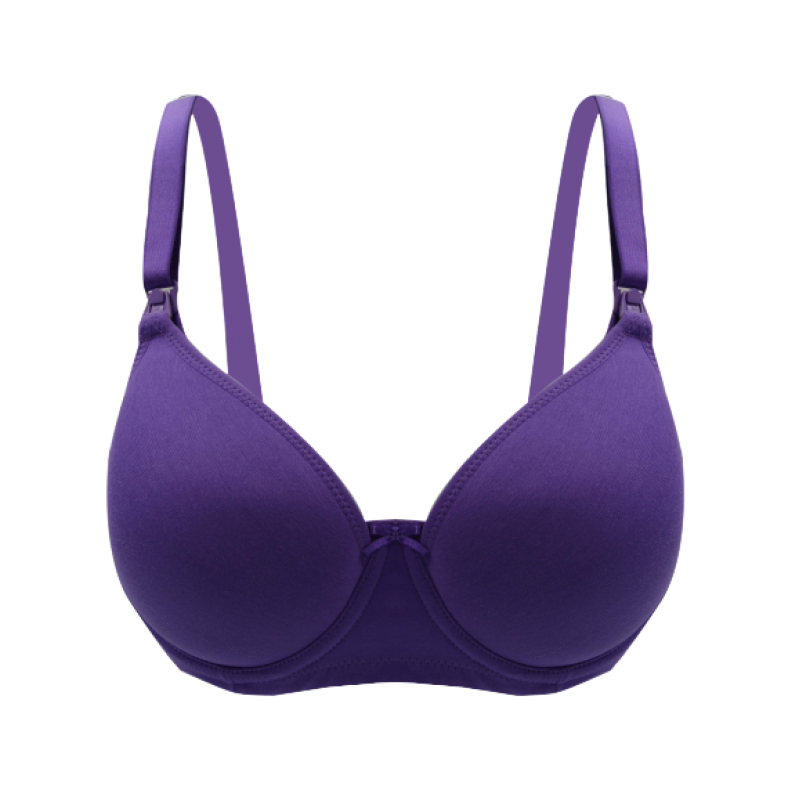 Purple Bra PNG Clipart Background