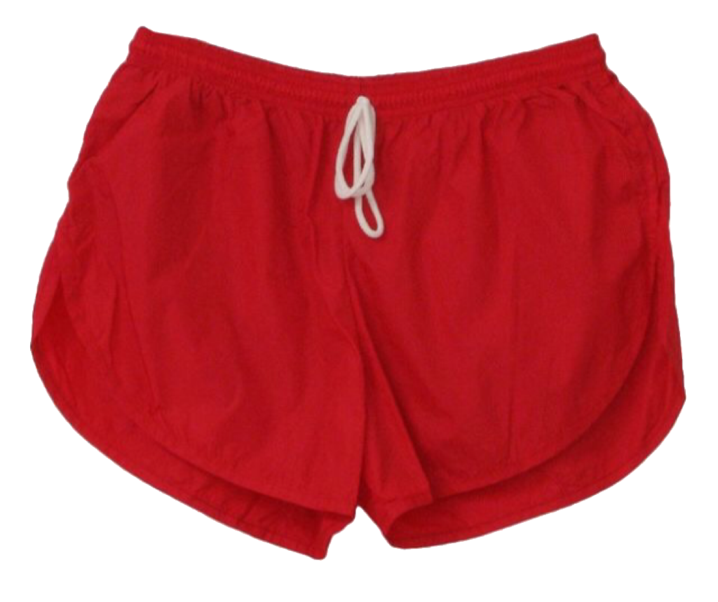 Short Pant Red Sport PNG Clipart Background