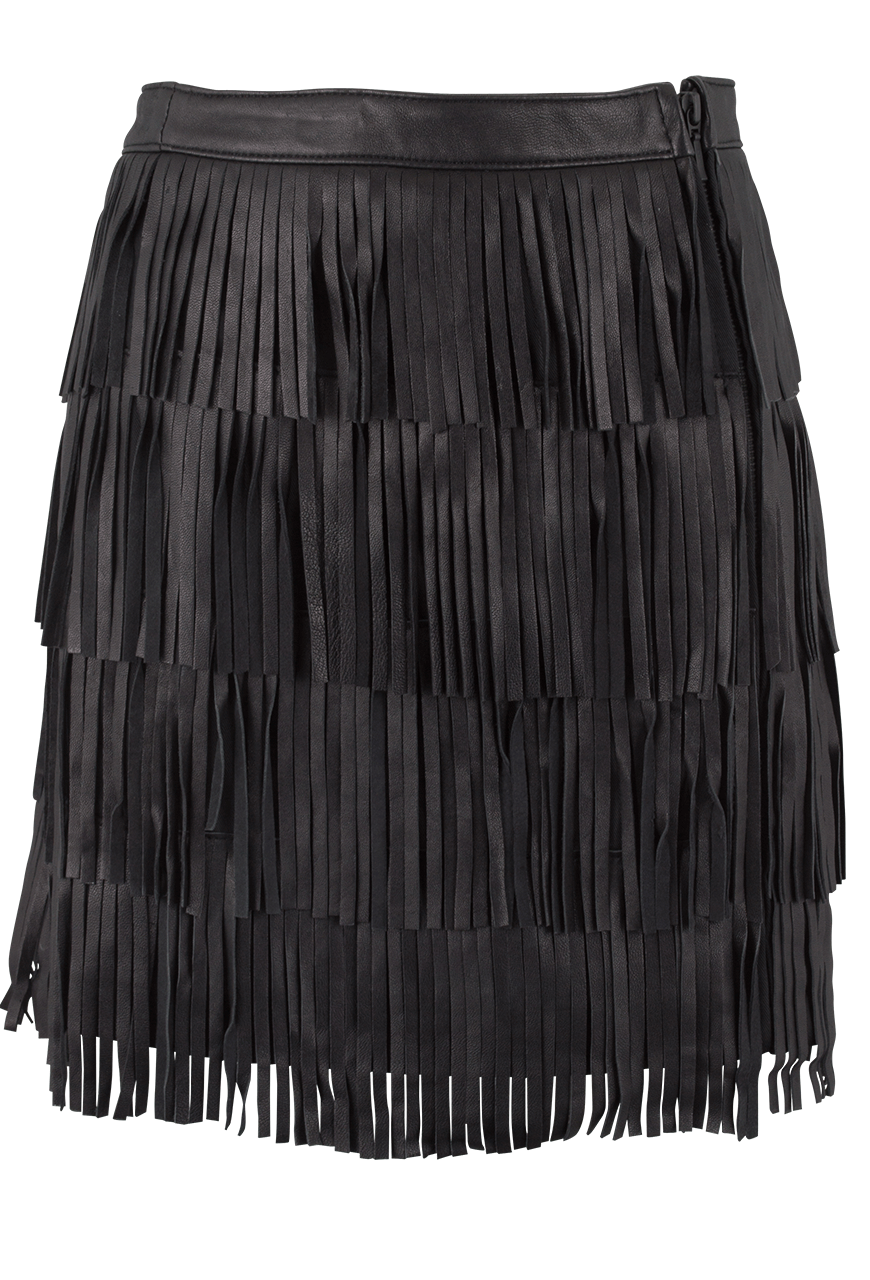Skirt Leather Black Transparent PNG | PNG Play