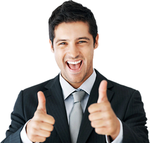 Thumb Up Businessman PNG Images Transparent Background | PNG Play
